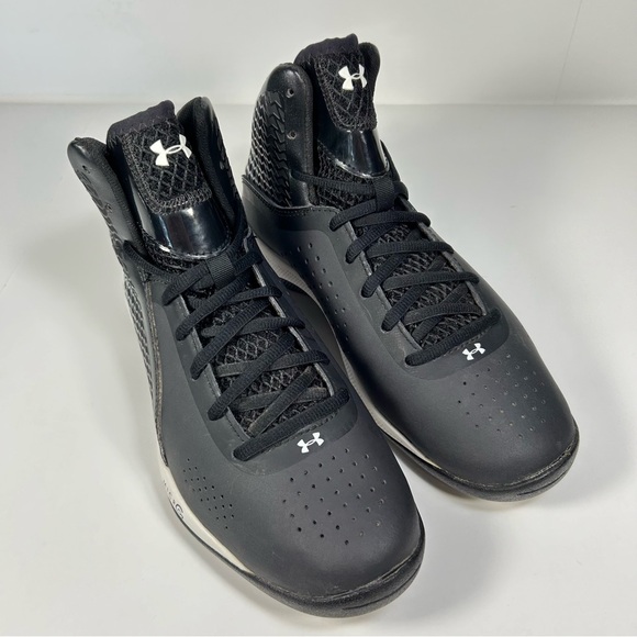 Under Armour Micro G Torch Black White Basketball Shoes Sneakers; Women’s Sz 7.5 - Picture 8 of 15